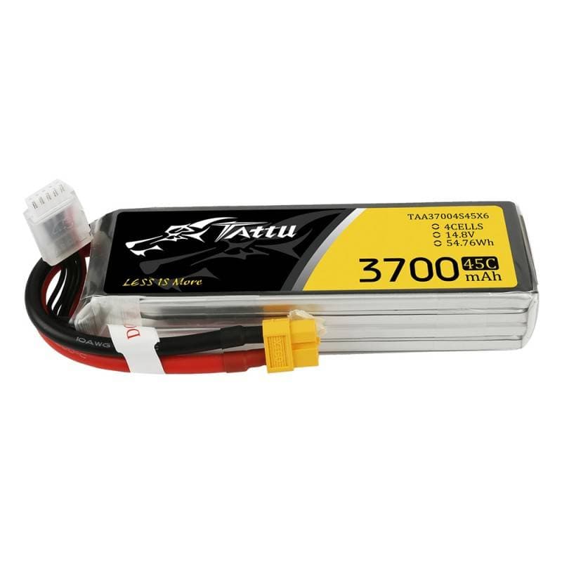 Tattu Μπαταρία 3700mAh 14,8V 45C 4S1P