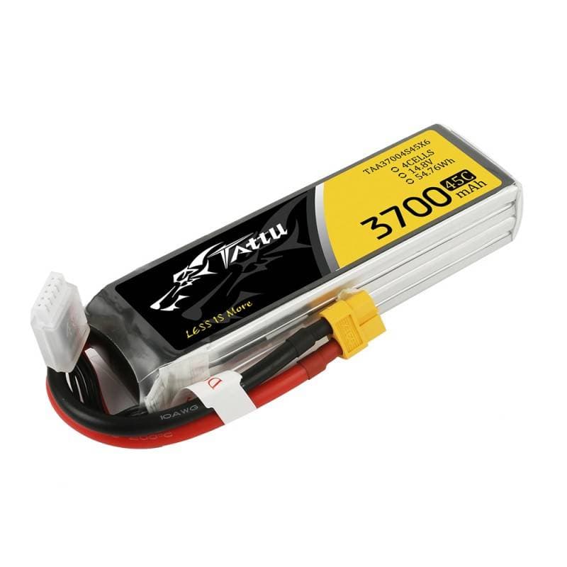 Tattu Μπαταρία 3700mAh 14,8V 45C 4S1P 2