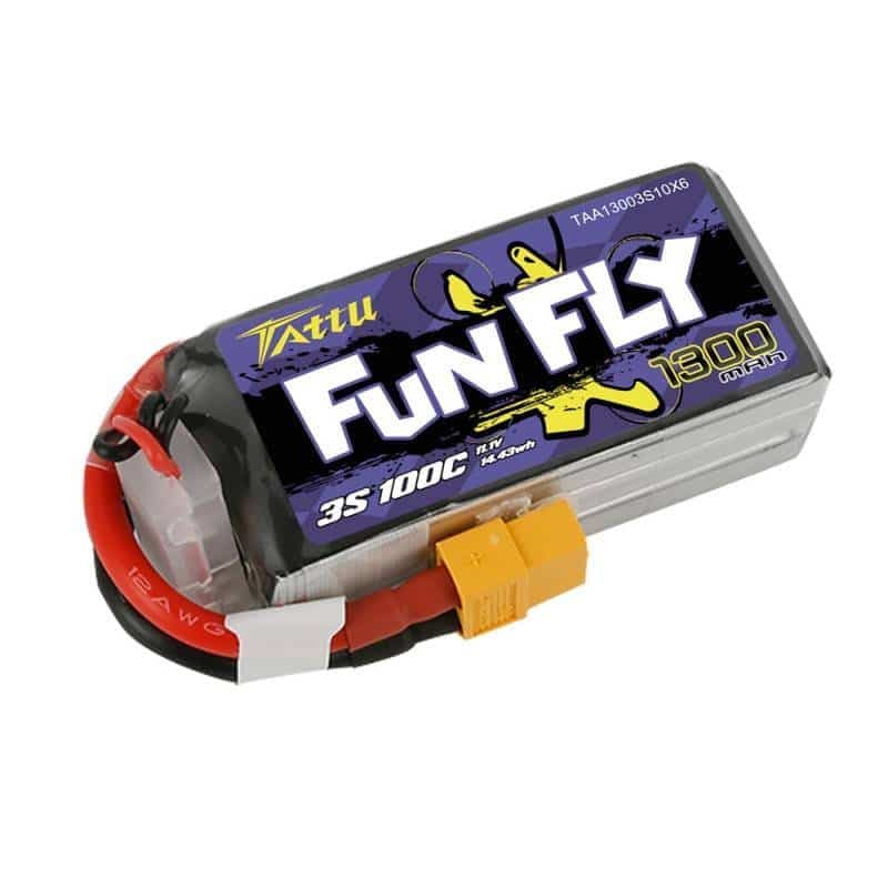 Tattu Funfly Μπαταρία 1300mAh 11,1V 100C 3S1P 2