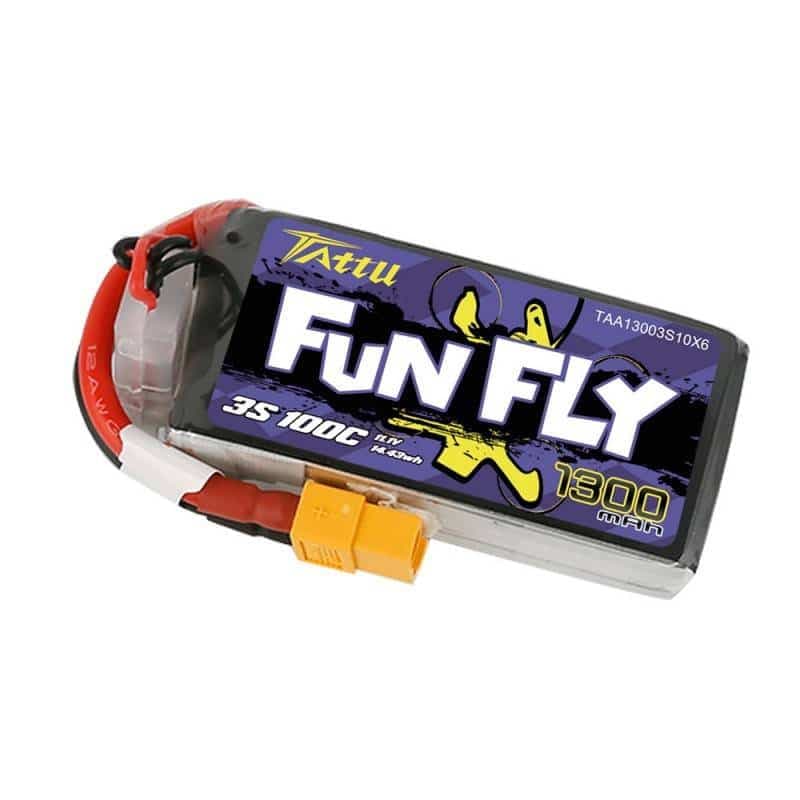 Tattu Funfly Μπαταρία 1300mAh 11,1V 100C 3S1P 3