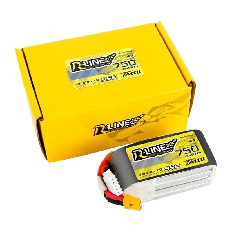 Tattu R-Line Μπαταρία 750mAh 14.8V 95C 4S1P JST-XHR 5