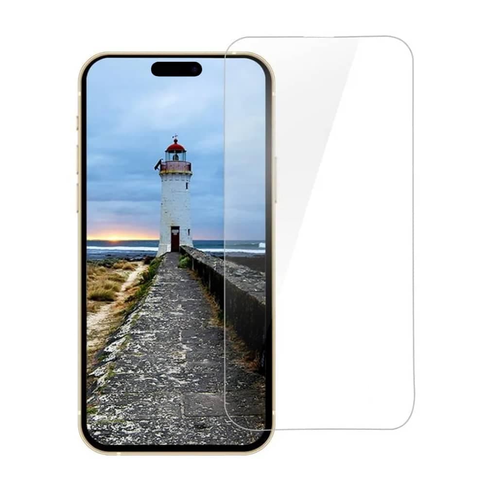 ANANK Προστατευτικό Οθόνης 3D Καμπύλης για iPhone 15 Pro Max, Διάφανο (10 Τεμάχια)