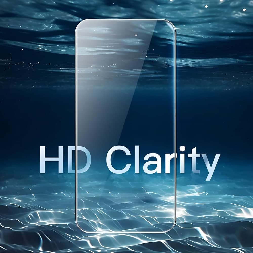ANANK Προστατευτικό Οθόνης 3D Καμπύλης για iPhone 15 Pro Max, Διάφανο (10 Τεμάχια) 7