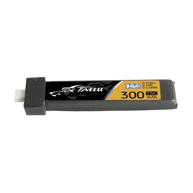 Tattu 300mAh 3.8V 75C 1S1P HV BT2.0.5 Μπαταρία LiPo (5 Τεμάχια) 4