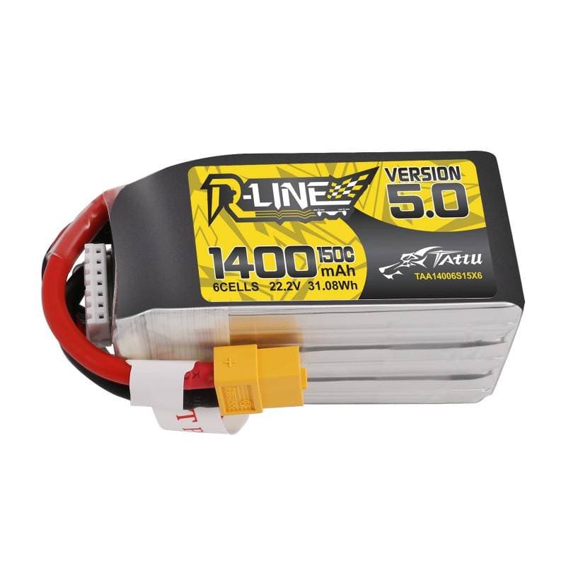 Tattu R-Line 5.0 Μπαταρία 1400mAh 22.2V 150C 6S1P XT60