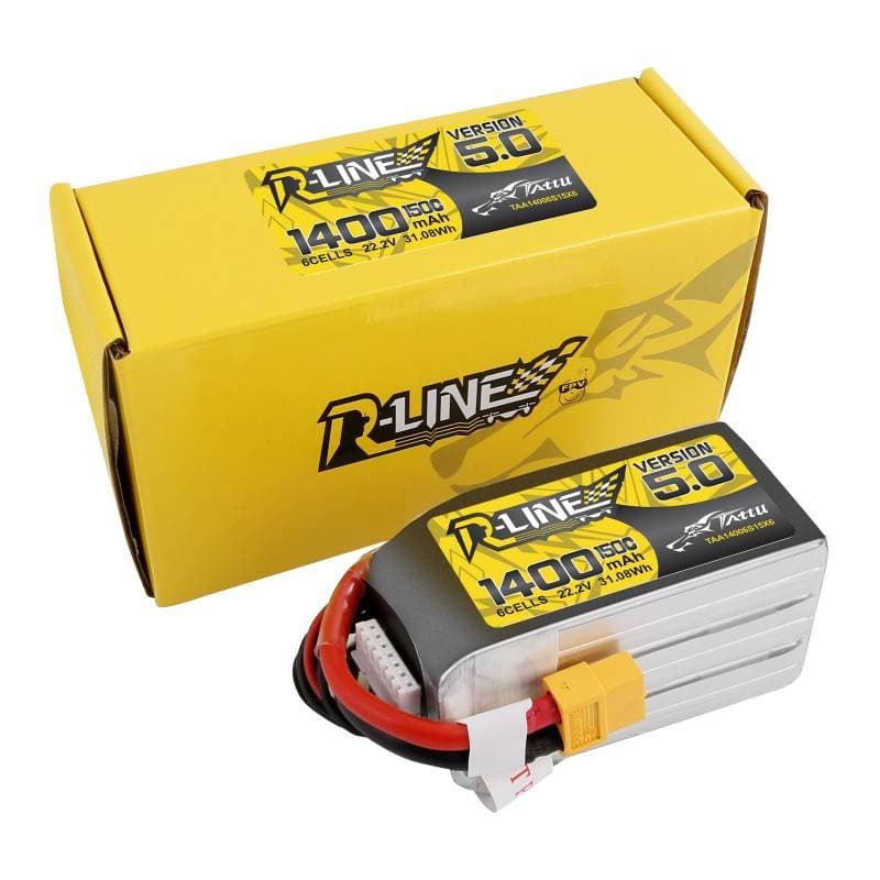 Tattu R-Line 5.0 Μπαταρία 1400mAh 22.2V 150C 6S1P XT60 5