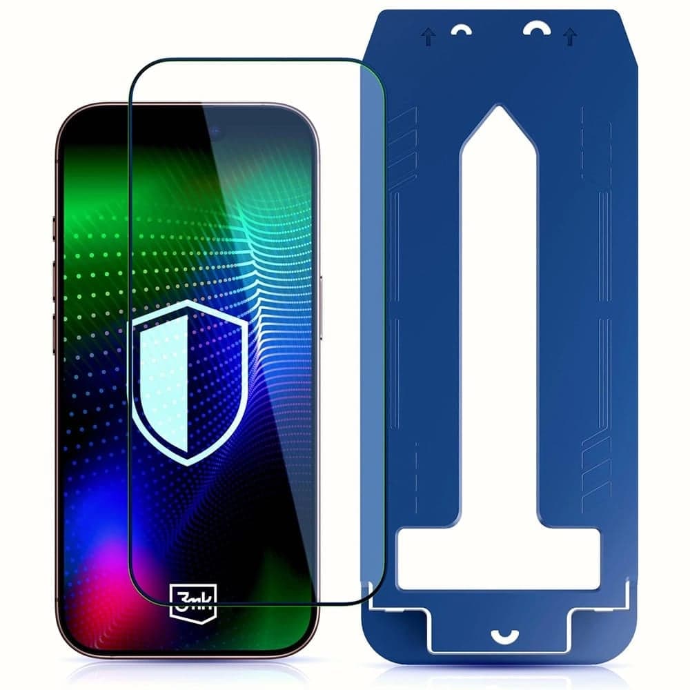 3MK Hardy Ultra Glass iPhone 17 Air, Μαύρο