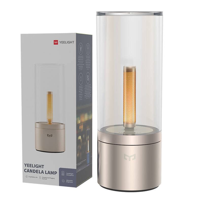 YEELIGHT Candela YLFWD-0019 Διακοσμητικό Φωτιστικό 1800K, Ασημί 6