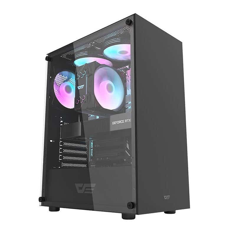 Darkflash DK100 Κουτί Υπολογιστή, Μαύρο 5