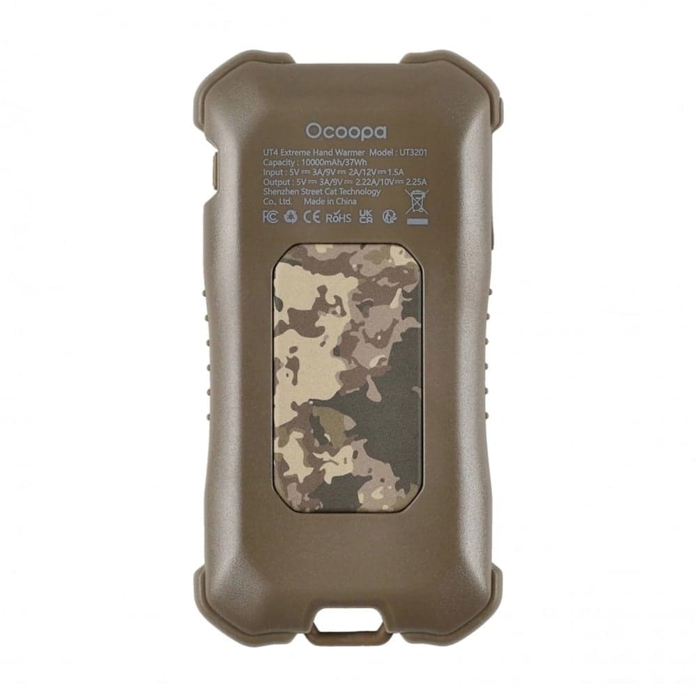 Ocoopa UT4 Extreme Θερμαντήρας Χεριών (UT3201-MC-GN) με Power Bank, Ενσωματωμένος Φακός, IP56, Type-C, 10000mAh, Παραλλαγή 4