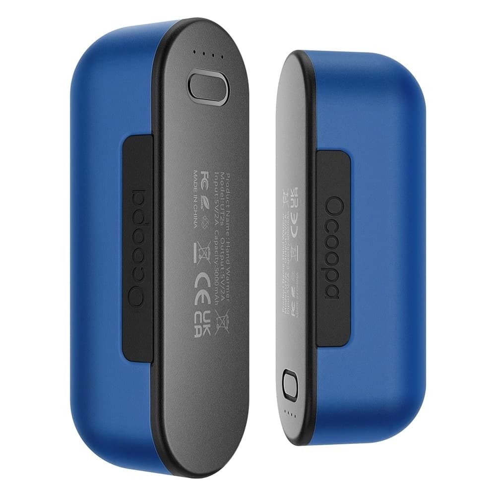 Ocoopa UT2s Θερμαντήρας Χεριών, Type-C με Power Bank, Ηλεκτρικός, Μαγνητικός Σχεδιασμός, MagTwins, 2x 5000mAh, Μπλε