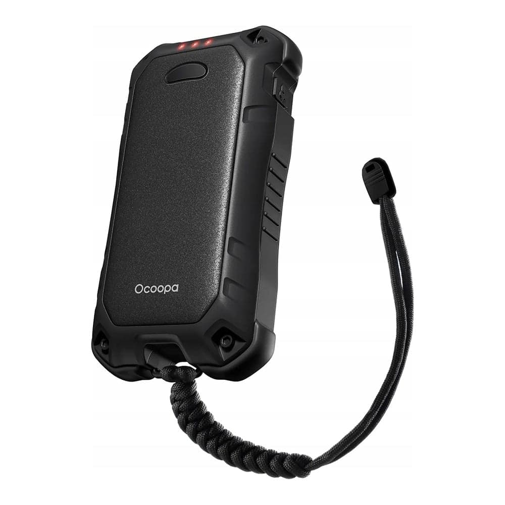Ocoopa UT4 Extreme Θερμαντήρας Χεριών (UT3201-BK-BK), Με Power Bank, Ενσωματωμένος Φακός, IP56, Type-C, 2x 5000mAh, Μαύρος