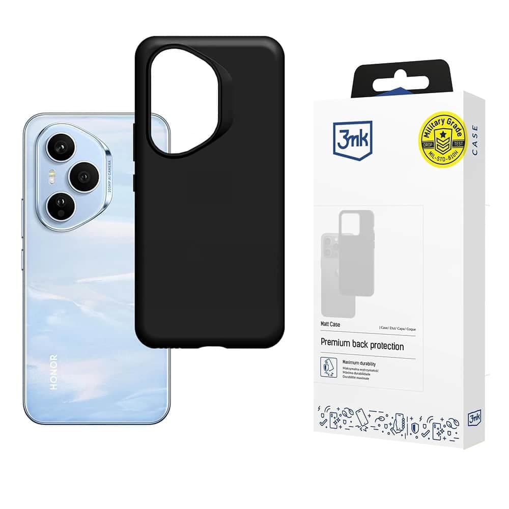 3MK Matt Case - θήκη για Honor 400 Pro - Μαύρο