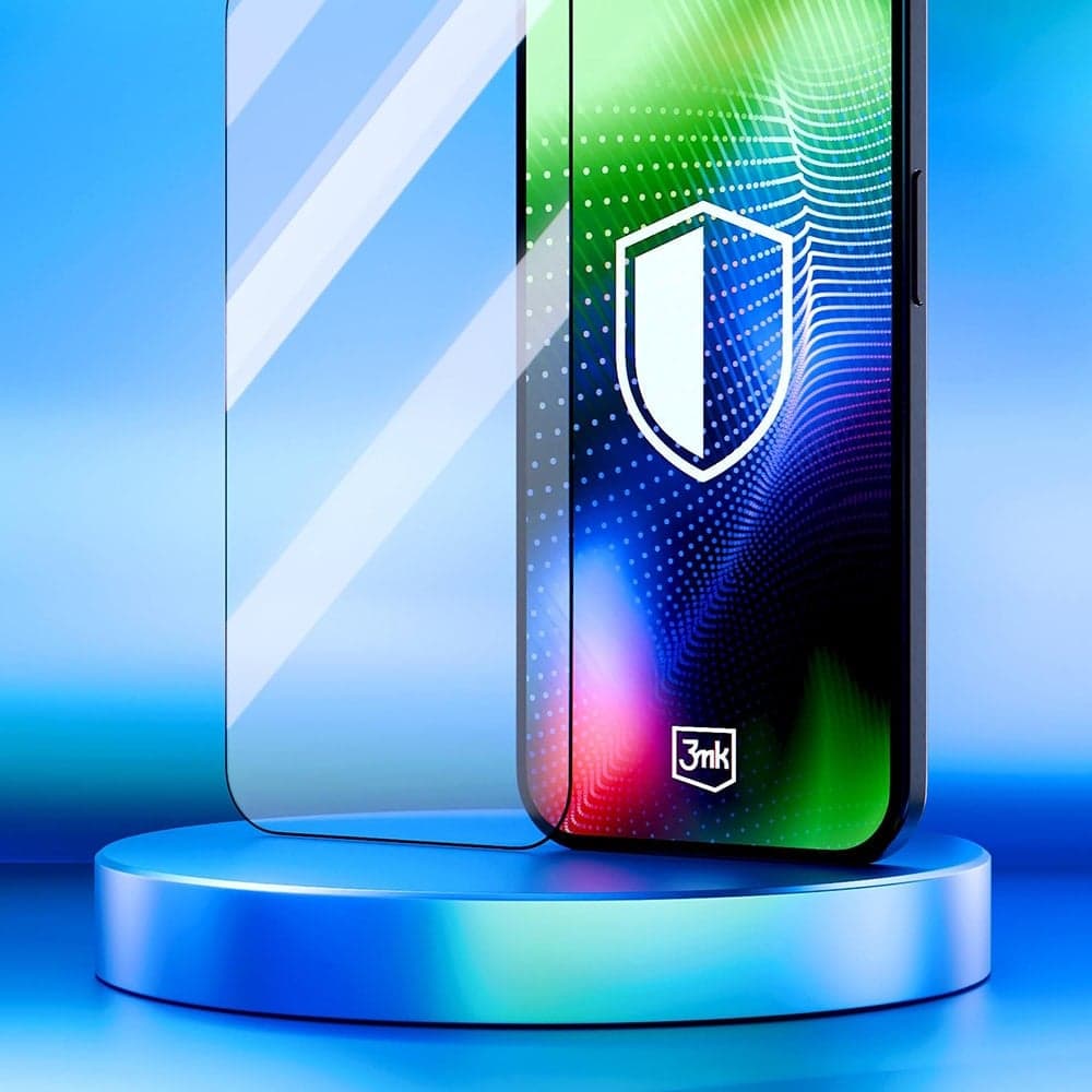 3MK Hardy Ultra Glass iPhone 17 Air, Μαύρο 4