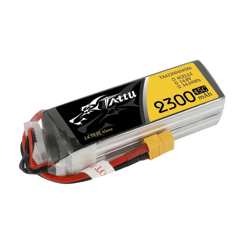 Tattu 2300mAh 14.8V 75C 4S1P Μπαταρία XT60 2