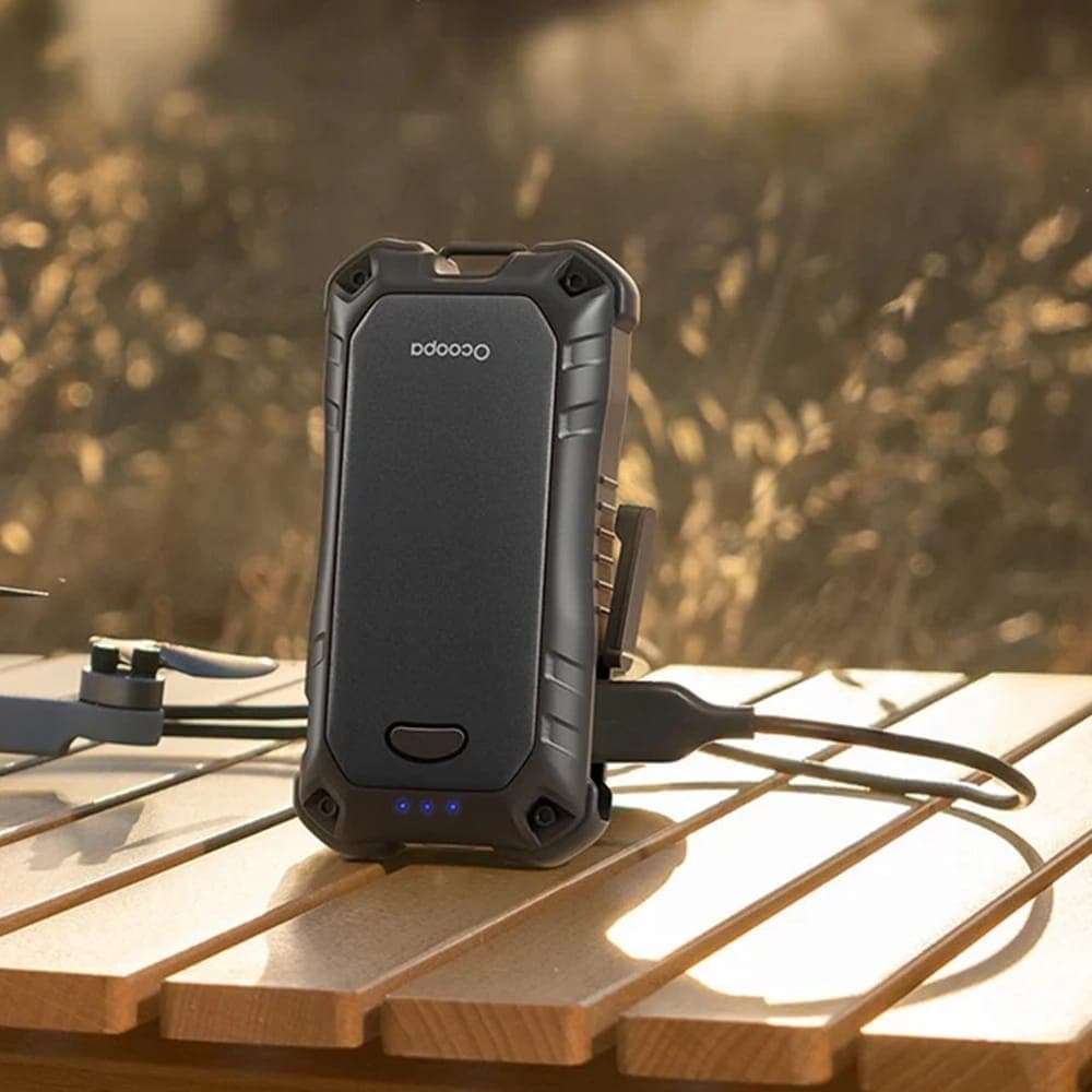 Ocoopa UT4 Extreme Θερμαντήρας Χεριών (UT3201-BK-BK), Με Power Bank, Ενσωματωμένος Φακός, IP56, Type-C, 2x 5000mAh, Μαύρος 4