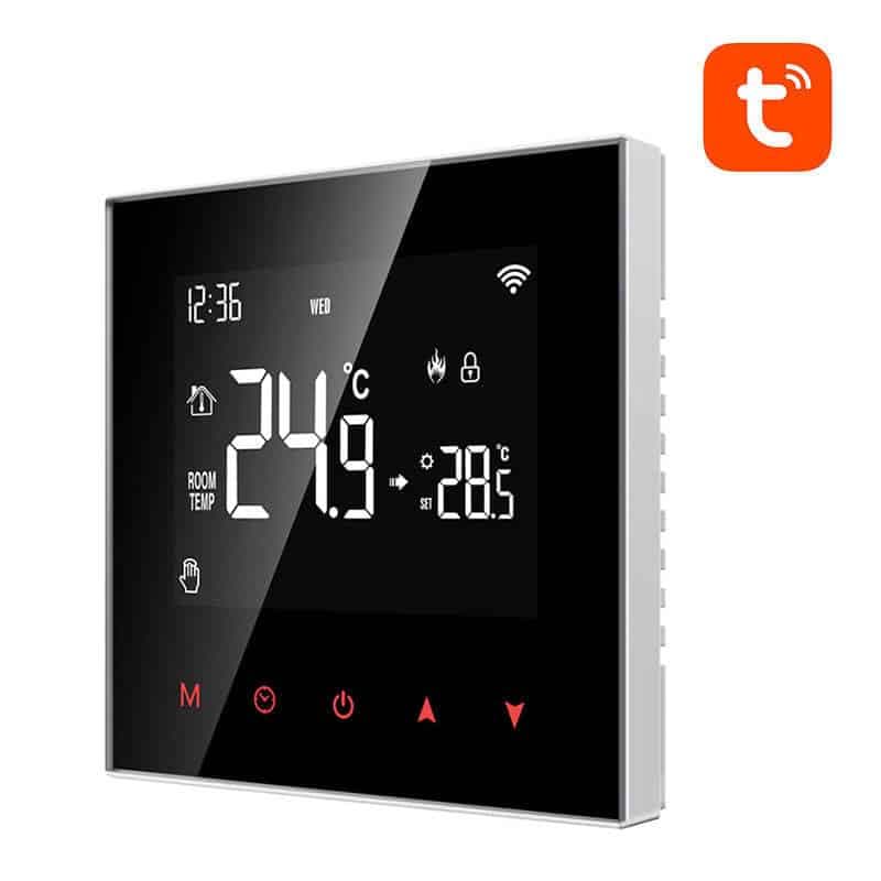 Avatto WT100 Έξυπνος Θερμοστάτης Θέρμανσης Νερού 3A Wi-Fi Tuya, Μαύρος 2