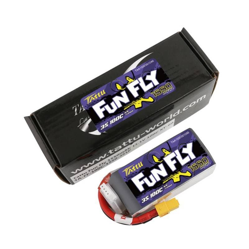 Tattu Funfly Μπαταρία 1550mAh 11,1V 100C 3S1P 5