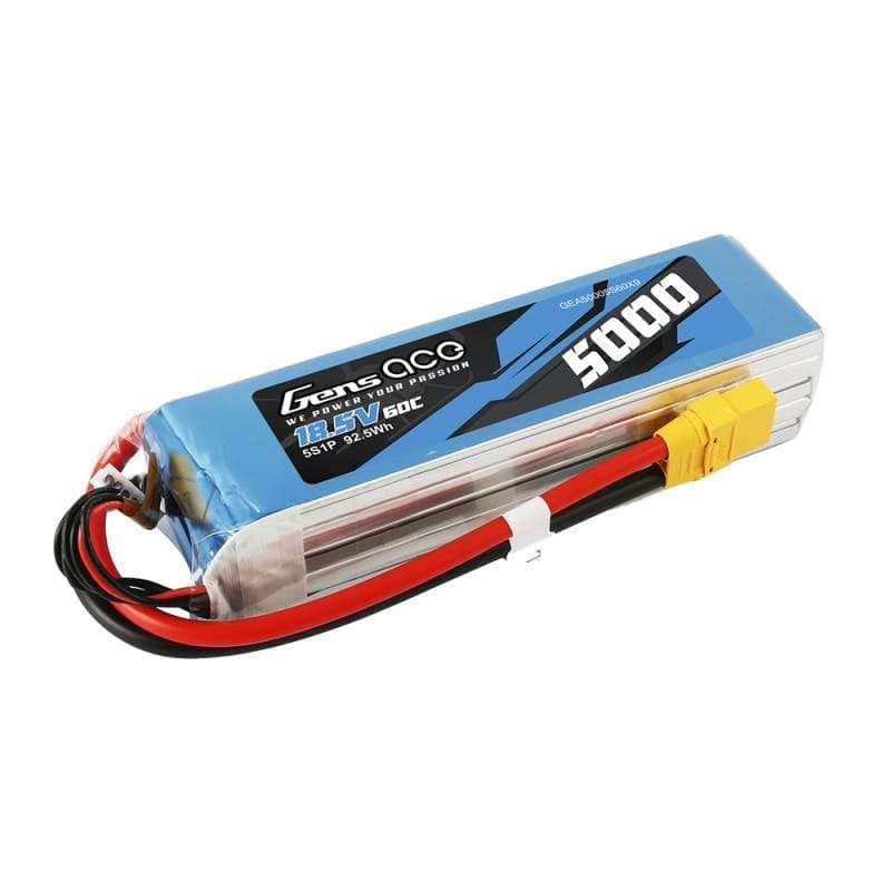 Gens Ace Bashing Μπαταρία LiPo 5000mAh 18.5V 60C 5S1P - XT90 3