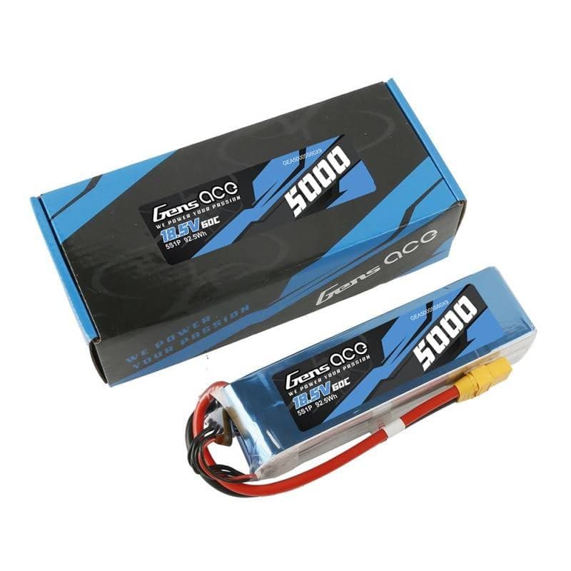 Gens Ace Bashing Μπαταρία LiPo 5000mAh 18.5V 60C 5S1P - XT90 5