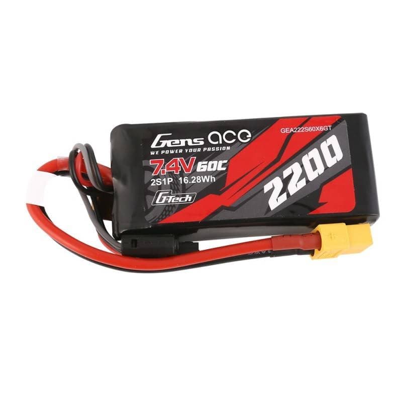 Gens Ace G-Tech Μπαταρία LiPo 2200mAh 7.4V 60C 2S1P XT60