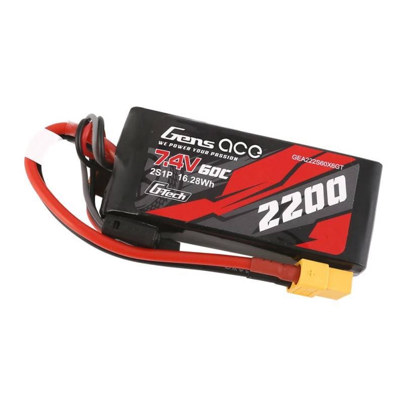 Gens Ace G-Tech Μπαταρία LiPo 2200mAh 7.4V 60C 2S1P XT60 3