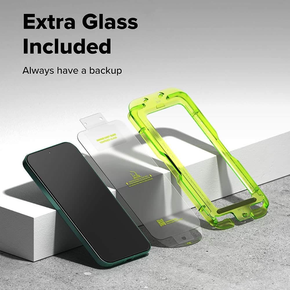 Ringke Easy Slide Tempered Glass (2 Pack) για Xiaomi 17 Ultra, Διαφανές 5