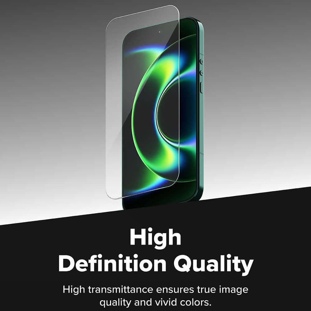 Ringke Easy Slide Tempered Glass (2 Pack) για Xiaomi 17 Ultra, Διαφανές 4