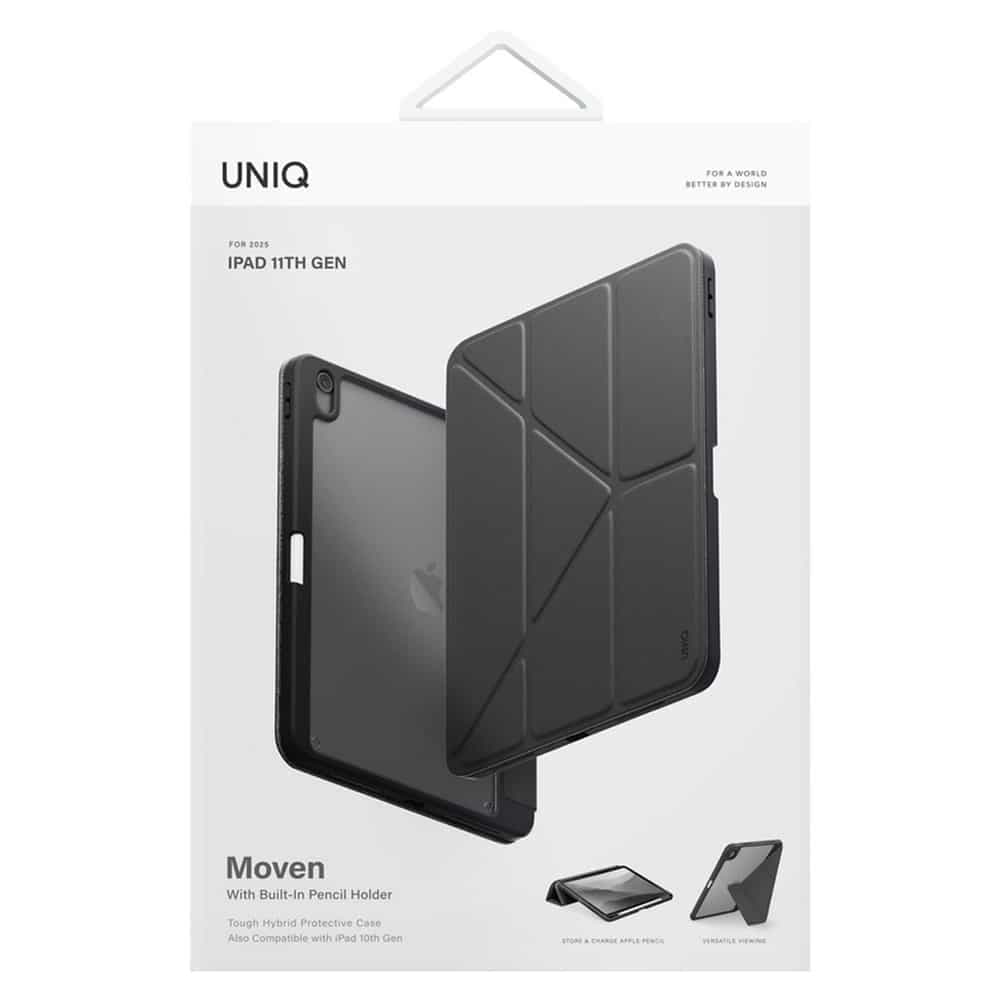 Case Uniq Moven For iPad 11" A16 (2025) / iPad 10.9" 10 Gen. (2022)  Grey 7