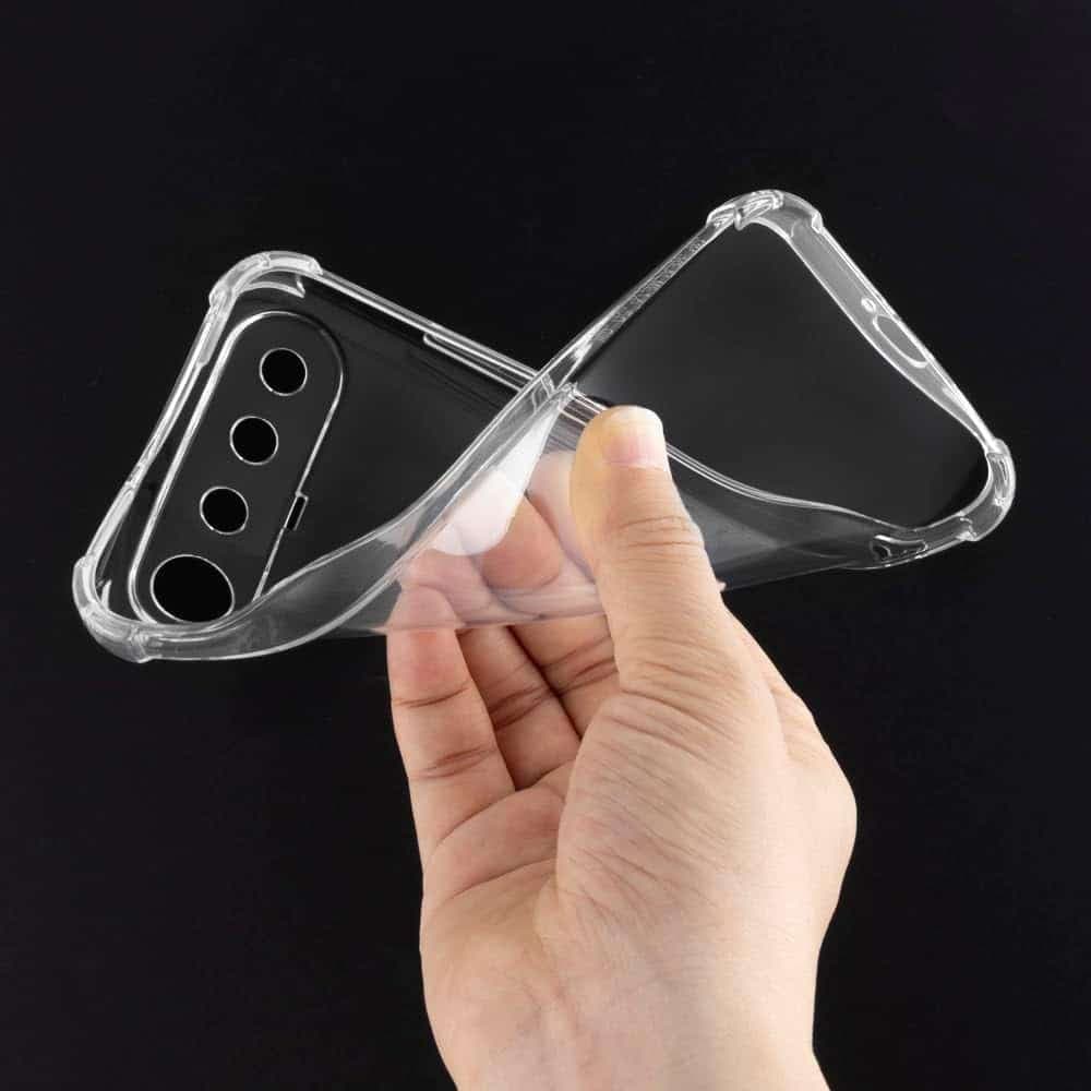 Techsuit Shockproof Clear Silicone - θήκη για Realme 16 - Διάφανο 3
