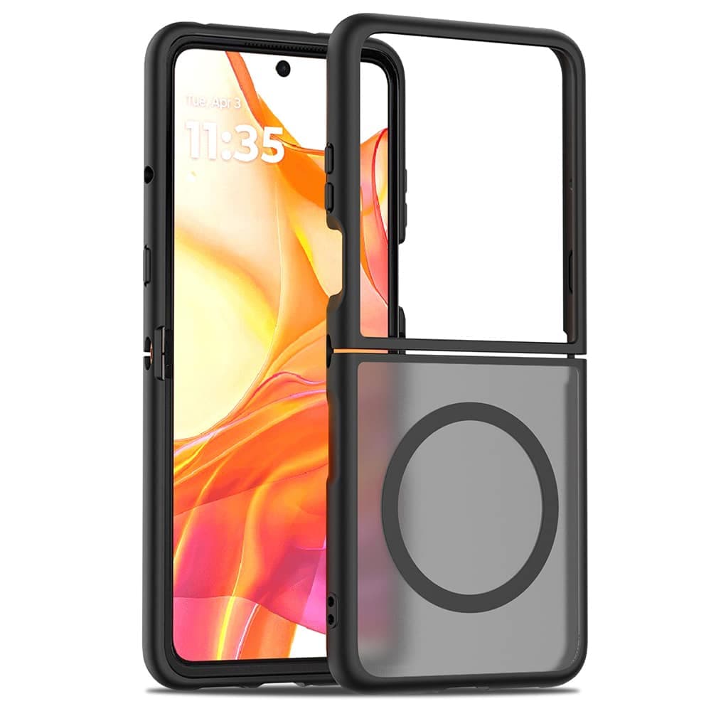 Techsuit PureFrost - θήκη για Motorola Razr 50 Ultra - Μαύρο