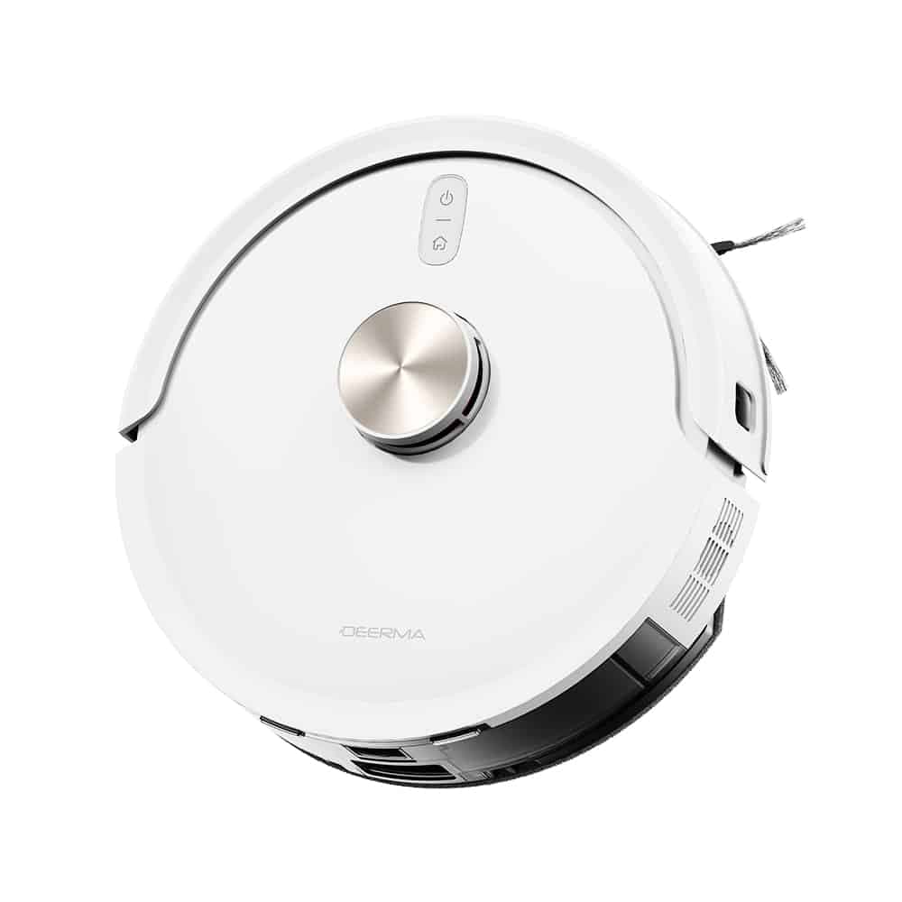 Deerma DEM-H40 Pro Ηλεκτρική Σκούπα Ρομπότ, Αυτόματος Σταθμός Εκκένωσης, Σφουγγαρίστρα, 13.000Pa, 75W, Πλοήγηση LDS, Λευκό 6