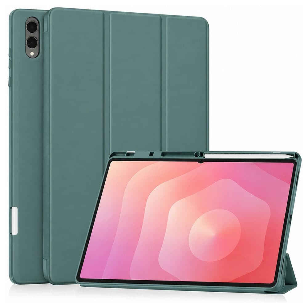 Techsuit Flex Trifold - θήκη για Samsung Galaxy Tab S11 Ultra - Πράσινο