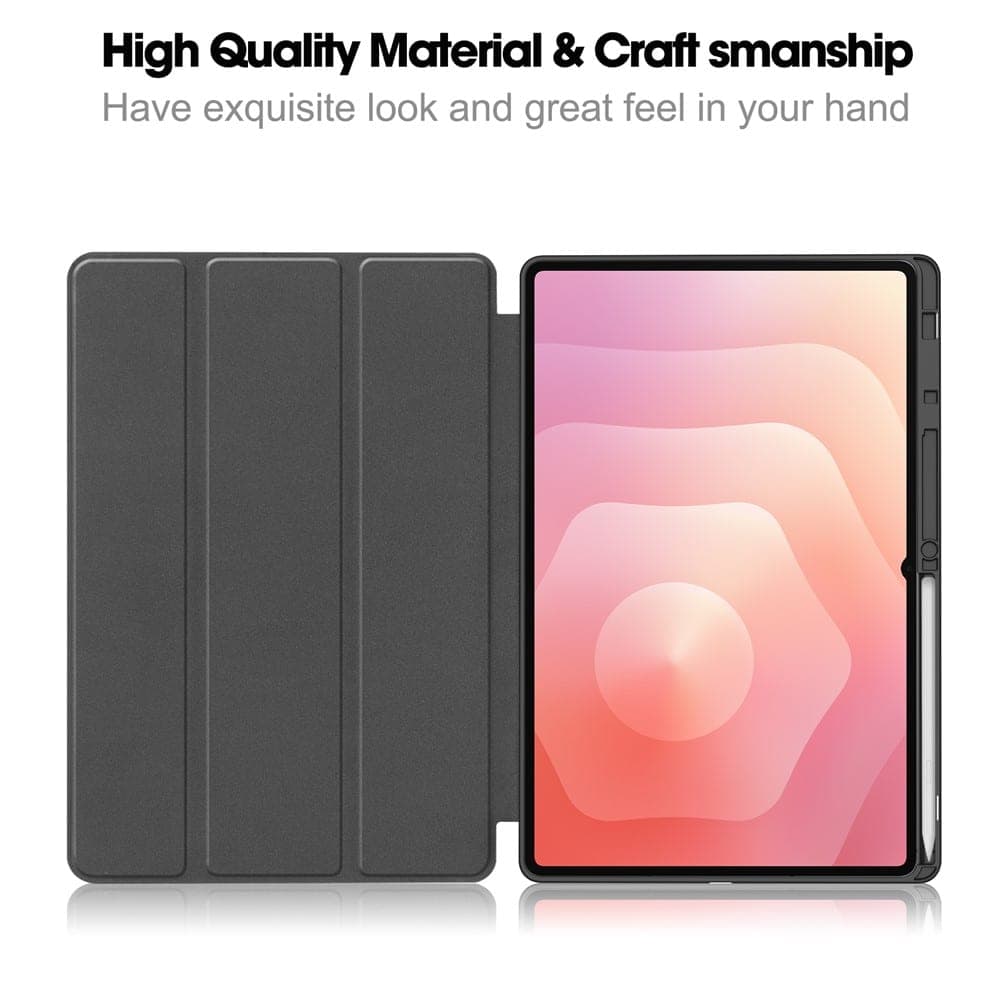 Techsuit Flex Trifold - θήκη για Samsung Galaxy Tab S11 Ultra - Ροζ 4