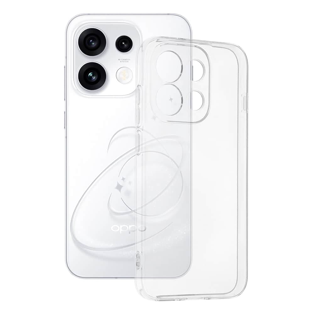 Techsuit Clear Silicone - θήκη για Oppo Reno16 Pro - Διάφανο