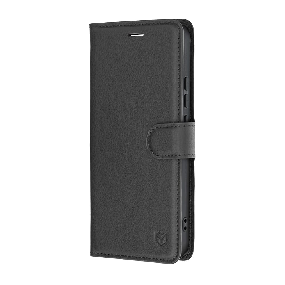 Techsuit Leather Folio - θήκη για Realme 16 - Μαύρο 4