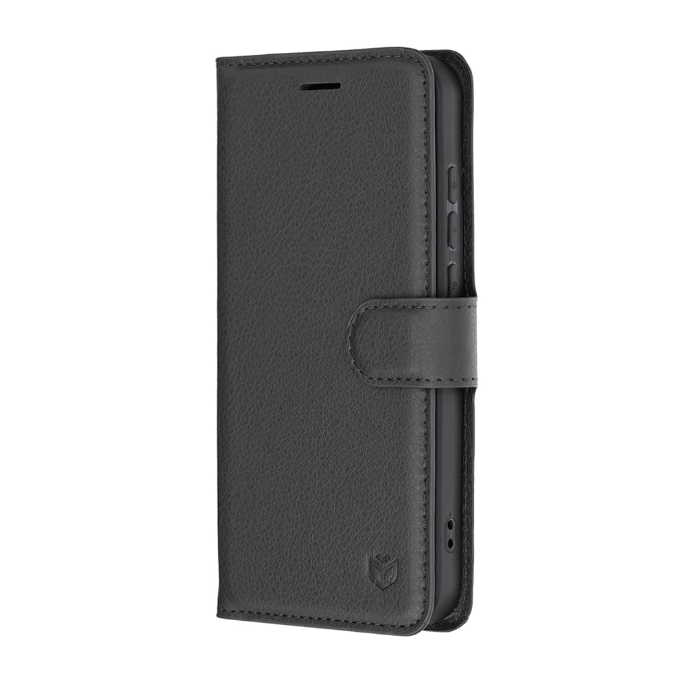 Techsuit Leather Folio - θήκη για Oppo Reno16 Pro - Μαύρο 4