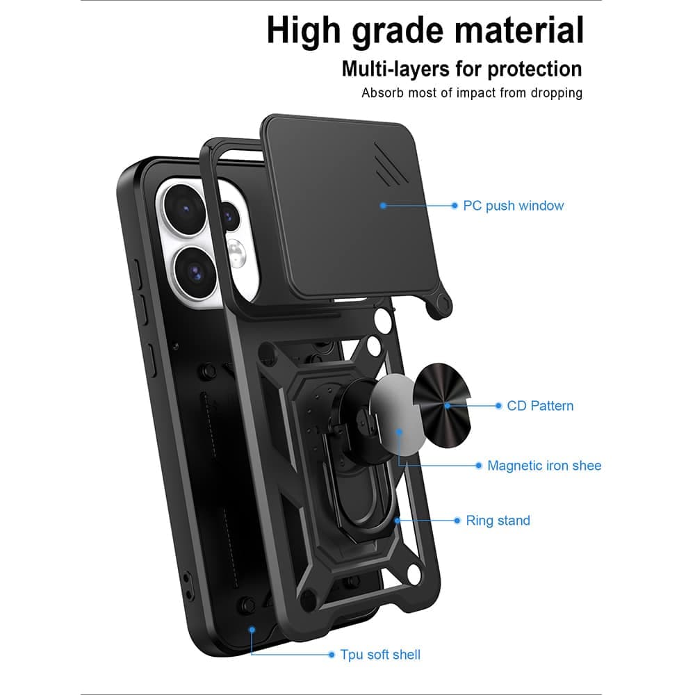 Techsuit CamShield Series - θήκη για Oppo Reno16 Pro - Μπλε 4