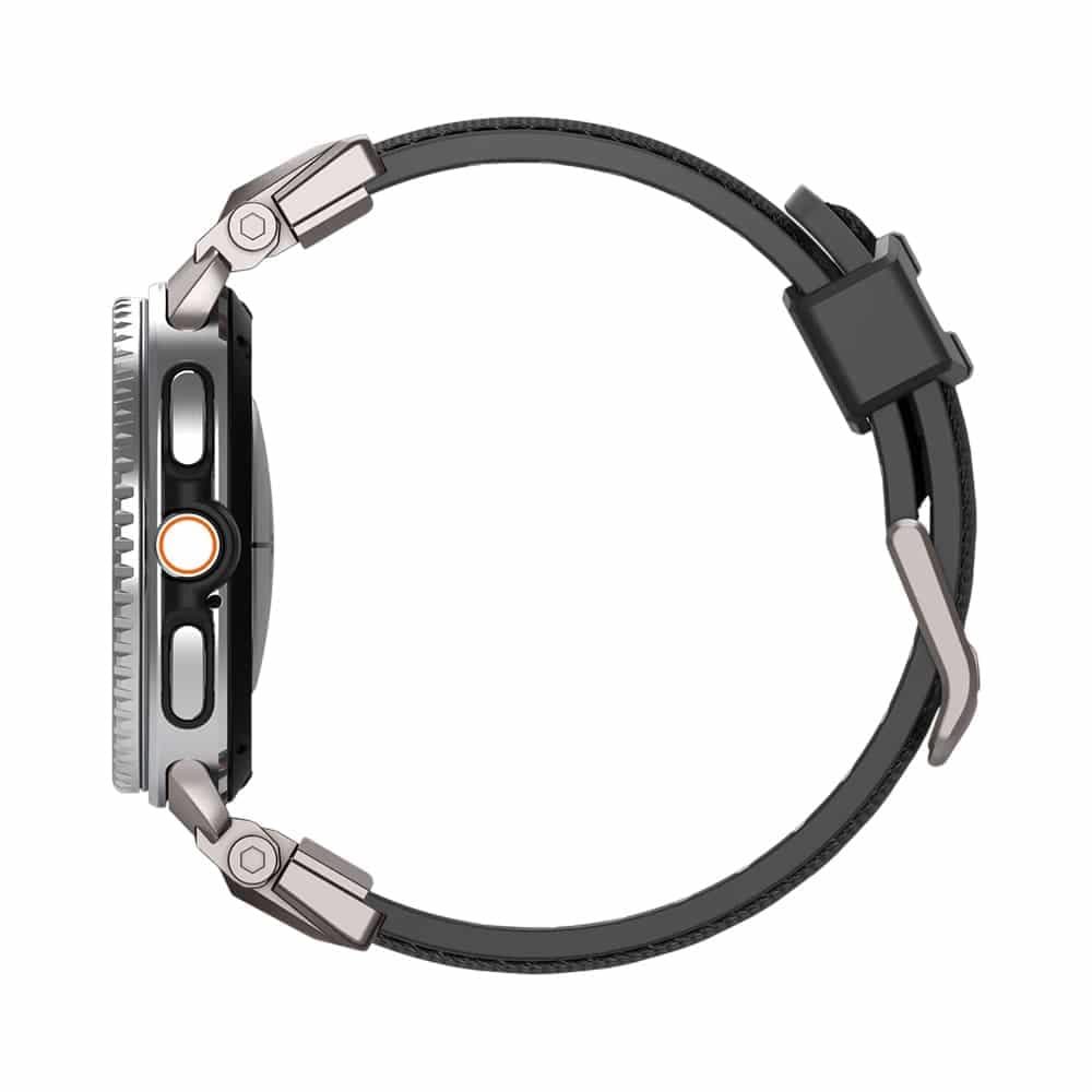 Spigen DuraPro Armor (AMP10118) Θηλιά για Samsung Galaxy Watch9/Watch8 (40mm/44mm)/Watch8 Classic, Μαύρη 7