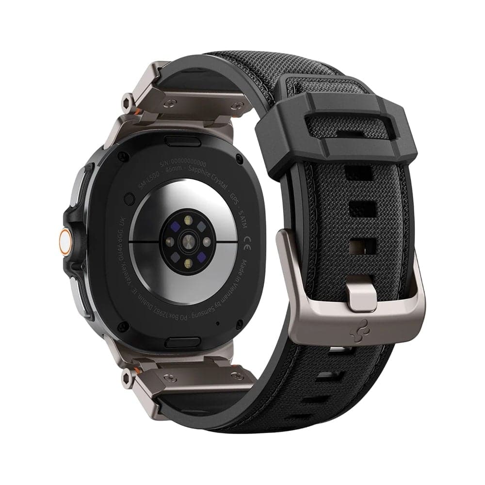 Spigen DuraPro Armor (AMP10118) Θηλιά για Samsung Galaxy Watch9/Watch8 (40mm/44mm)/Watch8 Classic, Μαύρη 3