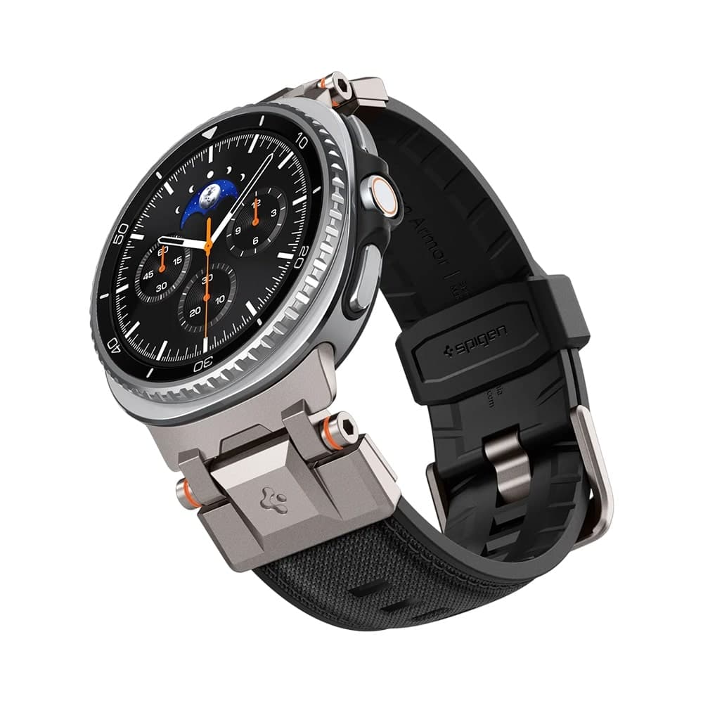 Spigen DuraPro Armor (AMP10118) Θηλιά για Samsung Galaxy Watch9/Watch8 (40mm/44mm)/Watch8 Classic, Μαύρη 4