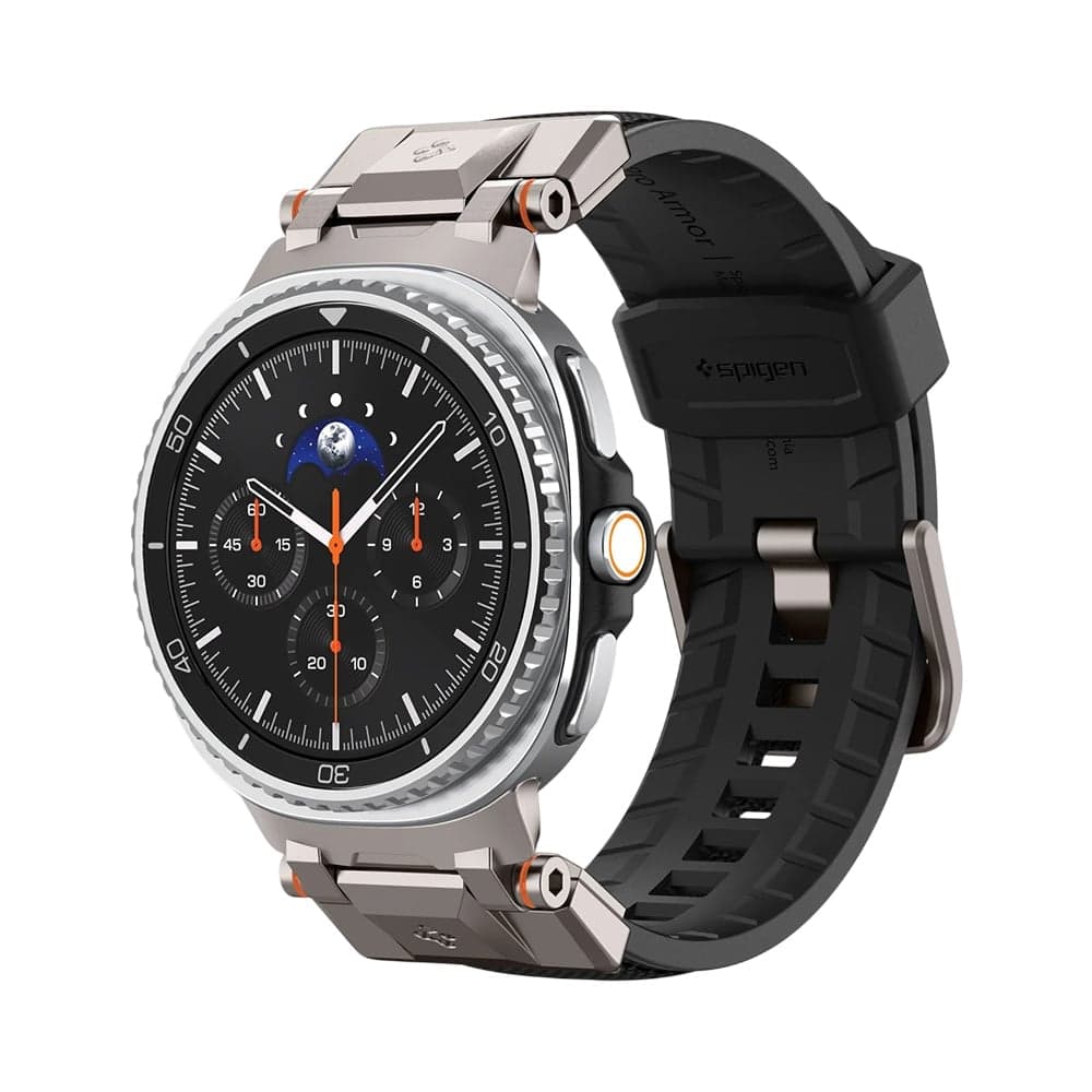 Spigen DuraPro Armor (AMP10118) Θηλιά για Samsung Galaxy Watch9/Watch8 (40mm/44mm)/Watch8 Classic, Μαύρη 2