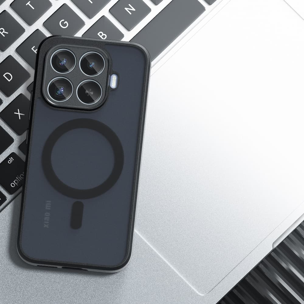 Techsuit PureFrost - θήκη για Xiaomi 17 Pro - Μαύρο 4
