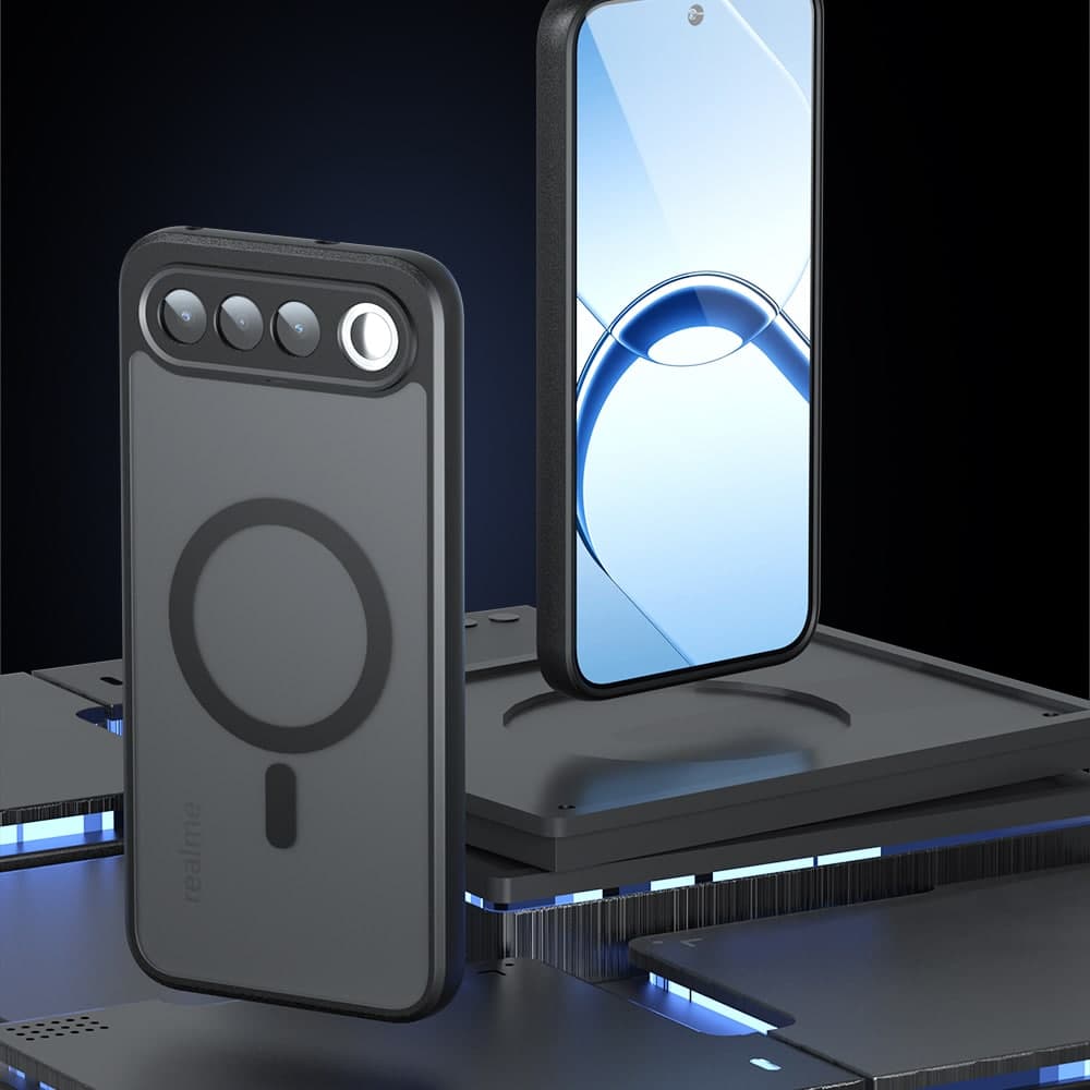 Techsuit PureFrost - θήκη για Realme 16 - Μαύρο 2