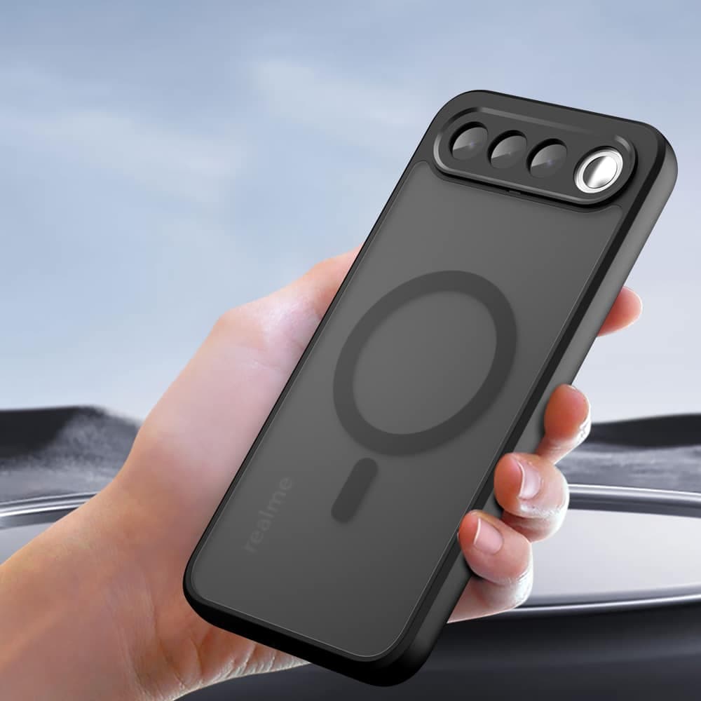 Techsuit PureFrost - θήκη για Realme 16 - Μαύρο 5
