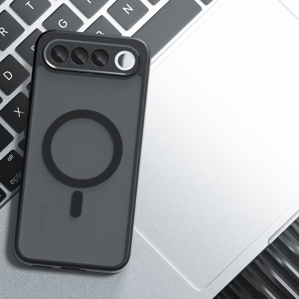 Techsuit PureFrost - θήκη για Realme 16 - Μαύρο 4