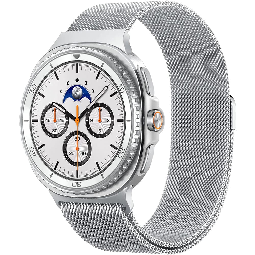 Spigen AMP10121 Μεταλλική Εφαρμογή για Samsung Galaxy Watch9/Watch8 (40mm/44mm)/Watch8 Classic, Ασημί 2