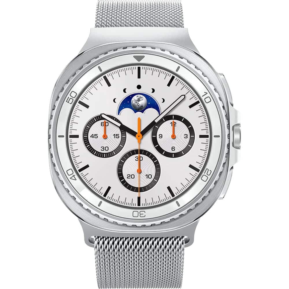 Spigen AMP10121 Μεταλλική Εφαρμογή για Samsung Galaxy Watch9/Watch8 (40mm/44mm)/Watch8 Classic, Ασημί 4