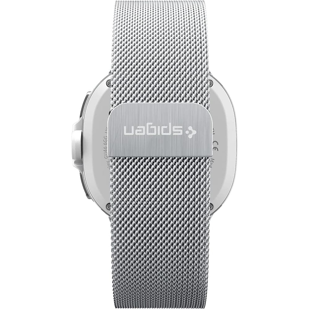 Spigen AMP10121 Μεταλλική Εφαρμογή για Samsung Galaxy Watch9/Watch8 (40mm/44mm)/Watch8 Classic, Ασημί 6