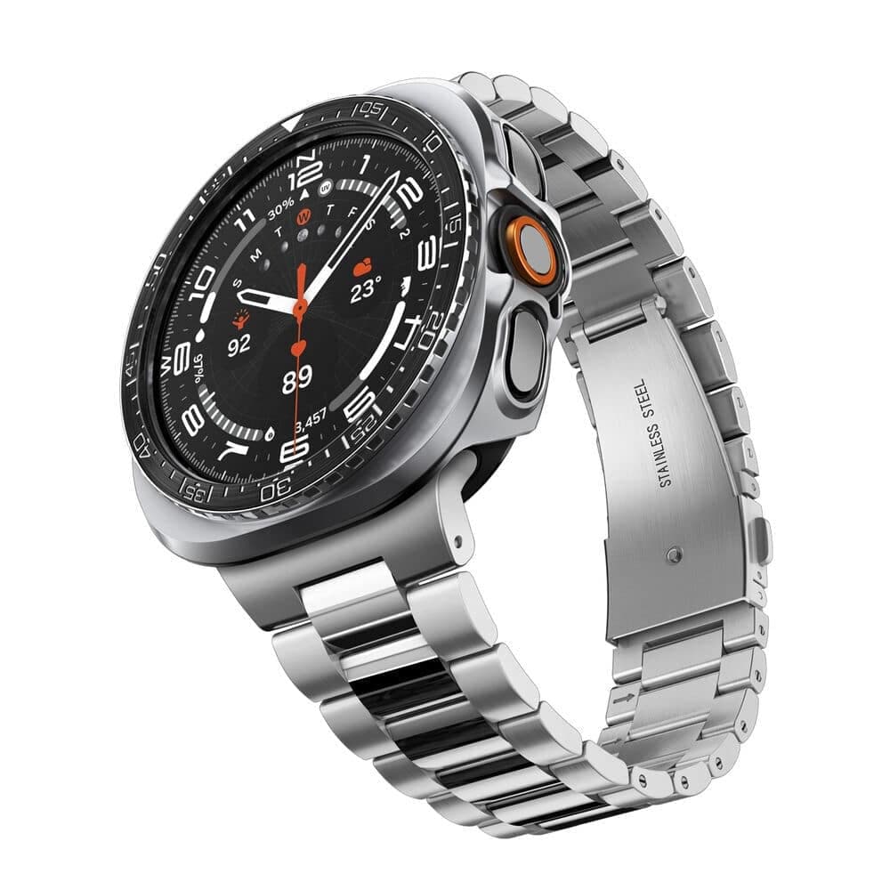 Spigen Bezel Tune Pro Diver (ACS11619) Θήκη για Samsung Galaxy Watch Ultra 2, Ανοξείδωτο Ατσάλι, Μαύρο 5